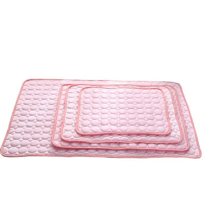 Keep Your Furry Friends Cool This Summer with Our Premium Ice Silk Pet Cooling Pad