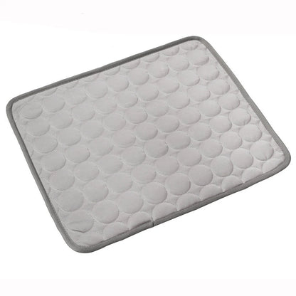 Keep Your Furry Friends Cool This Summer with Our Premium Ice Silk Pet Cooling Pad