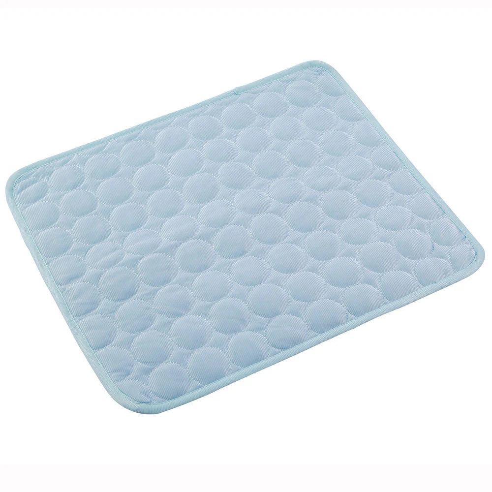 Keep Your Furry Friends Cool This Summer with Our Premium Ice Silk Pet Cooling Pad