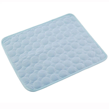 Keep Your Furry Friends Cool This Summer with Our Premium Ice Silk Pet Cooling Pad