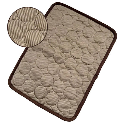 Keep Your Furry Friends Cool This Summer with Our Premium Ice Silk Pet Cooling Pad